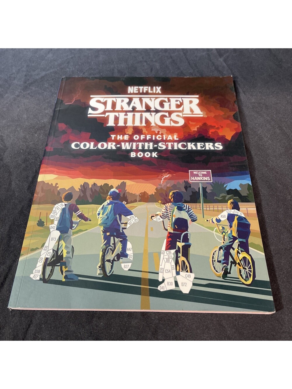 Stranger Things: The Official Color-With-Stickers Book (0593582551) Paperback